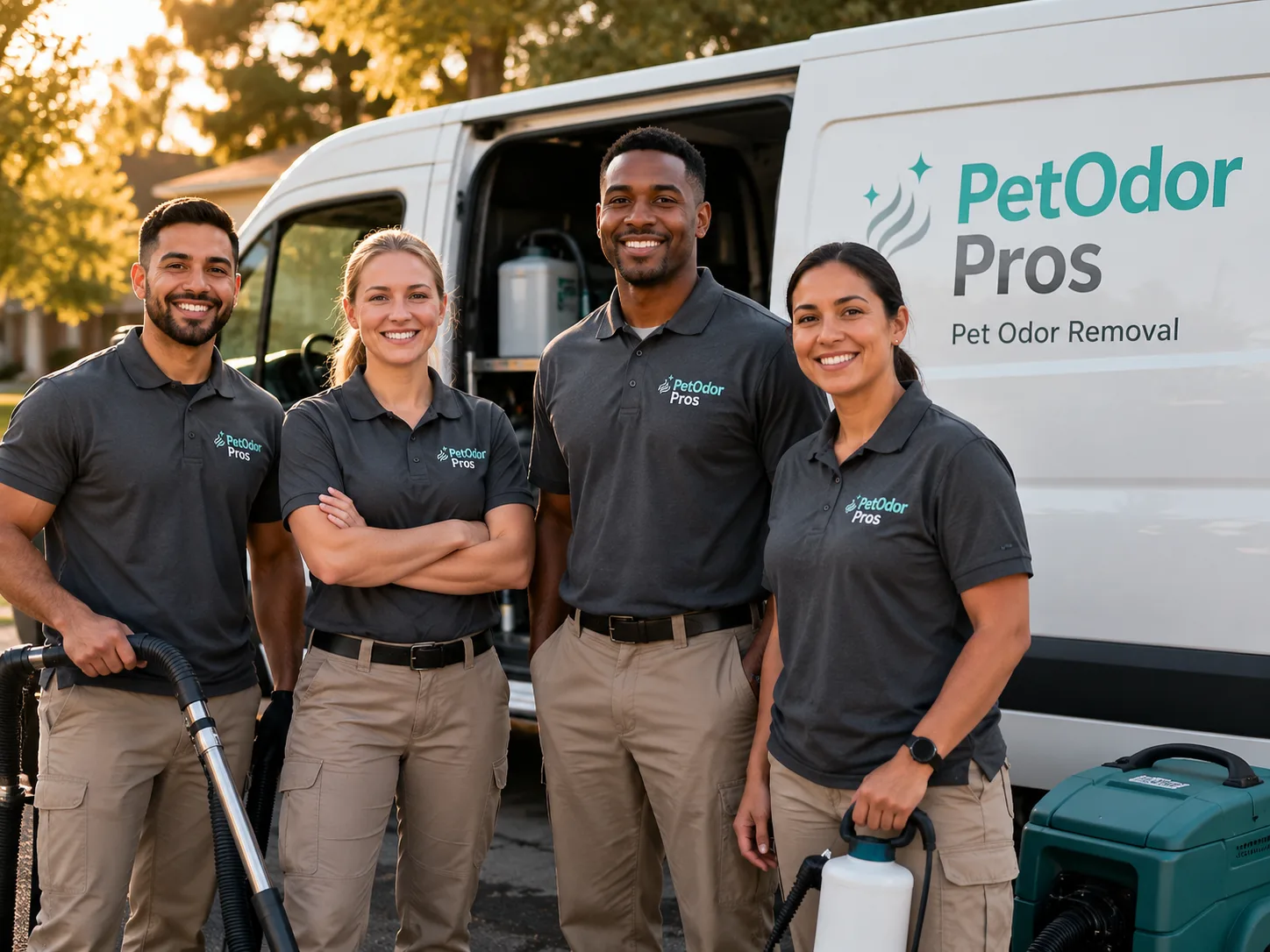 Pet Odor Removal team serving Lattimore, NC